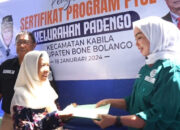 BPN serahkan 117 sertifikat Program PTSL di Bone Bolango